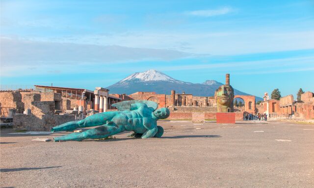 Excavations of Pompeii  Photo