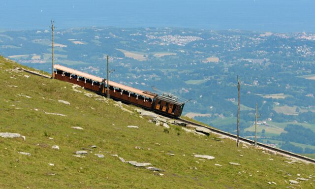 La Rhune Train and Summit Vistas Photo