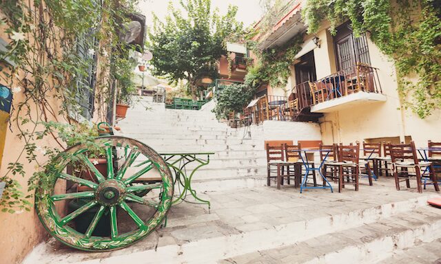 Village of Plaka, Island of Spinalonga Photo