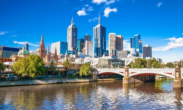 Panoramic Melbourne and Royal Botanical Gardens Photo