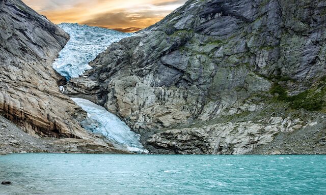 A Walk to Briksdalen Glacier Photo