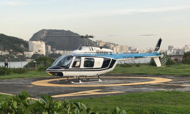 Helicopter Flight Over Rio Photo