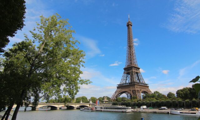 Paris and Lunch at the Eiffel Tower Photo