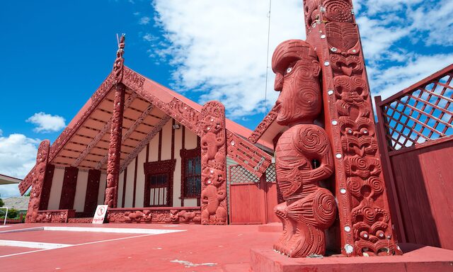 Ancient Maori Rock Art, Marae and Family Lunch Photo
