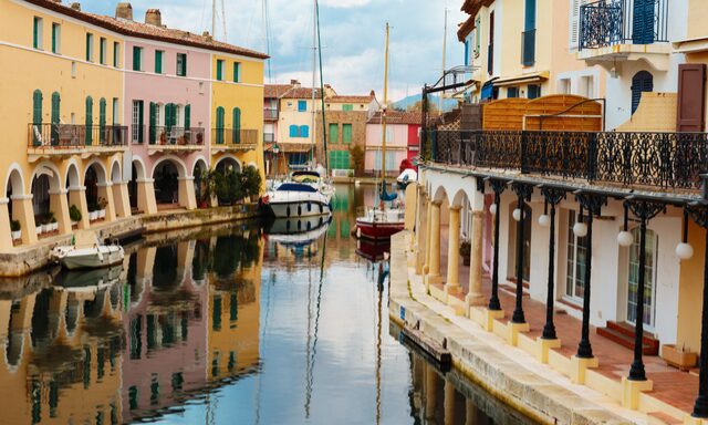 Grimaud & the Canals of Port Grimaud Photo