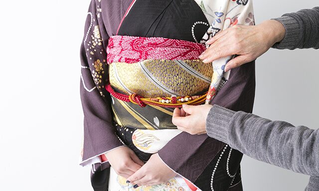 Kimono & Japanese Calligraphy Experience Photo