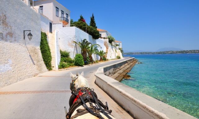 Carriage Ride Through Spetses Photo