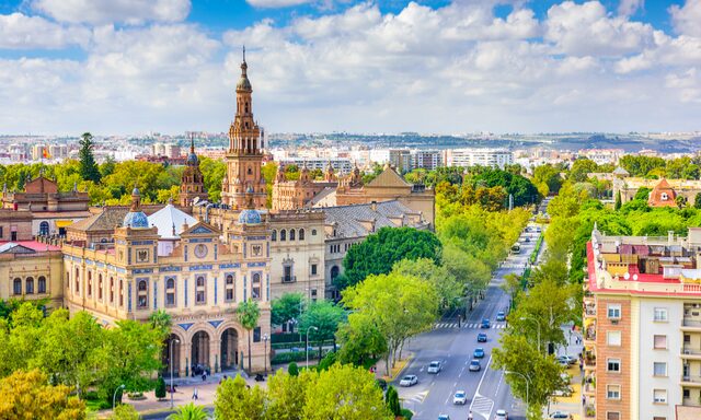 Panoramic Seville Photo