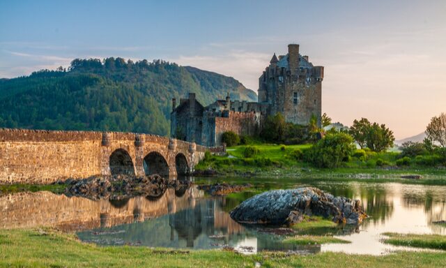 Romantic Images of Scotland - Eilean Donan Castle Photo