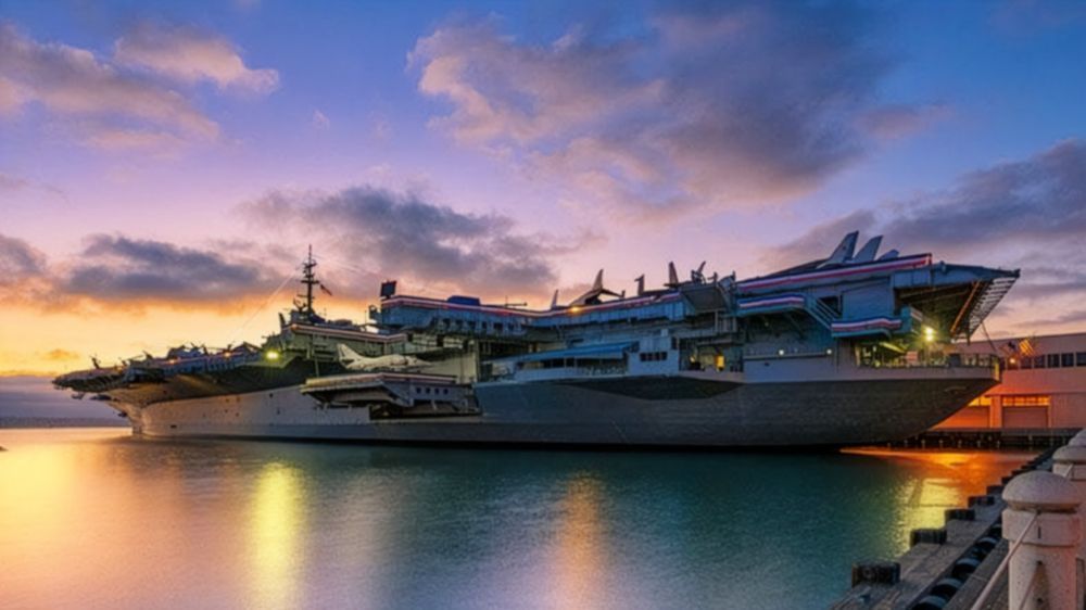 Harmony Aboard the ​USS Midway Map