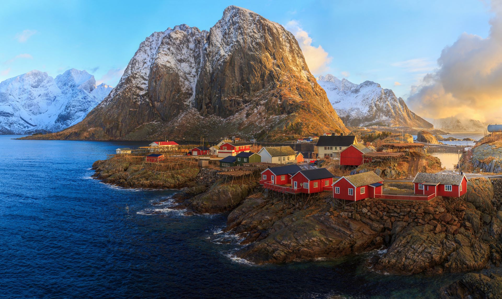 Alesund, Norway mountains